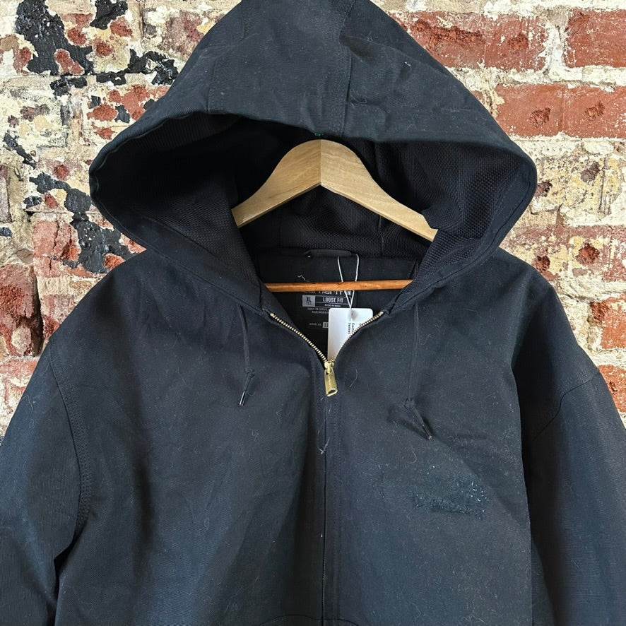 Carhartt J131 Black Jacket Mens XL Tall