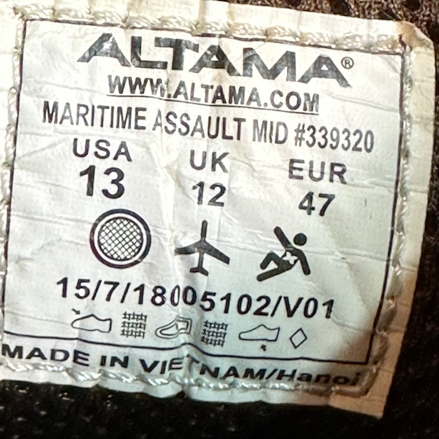 Altama Camo Mens 13 Shoes