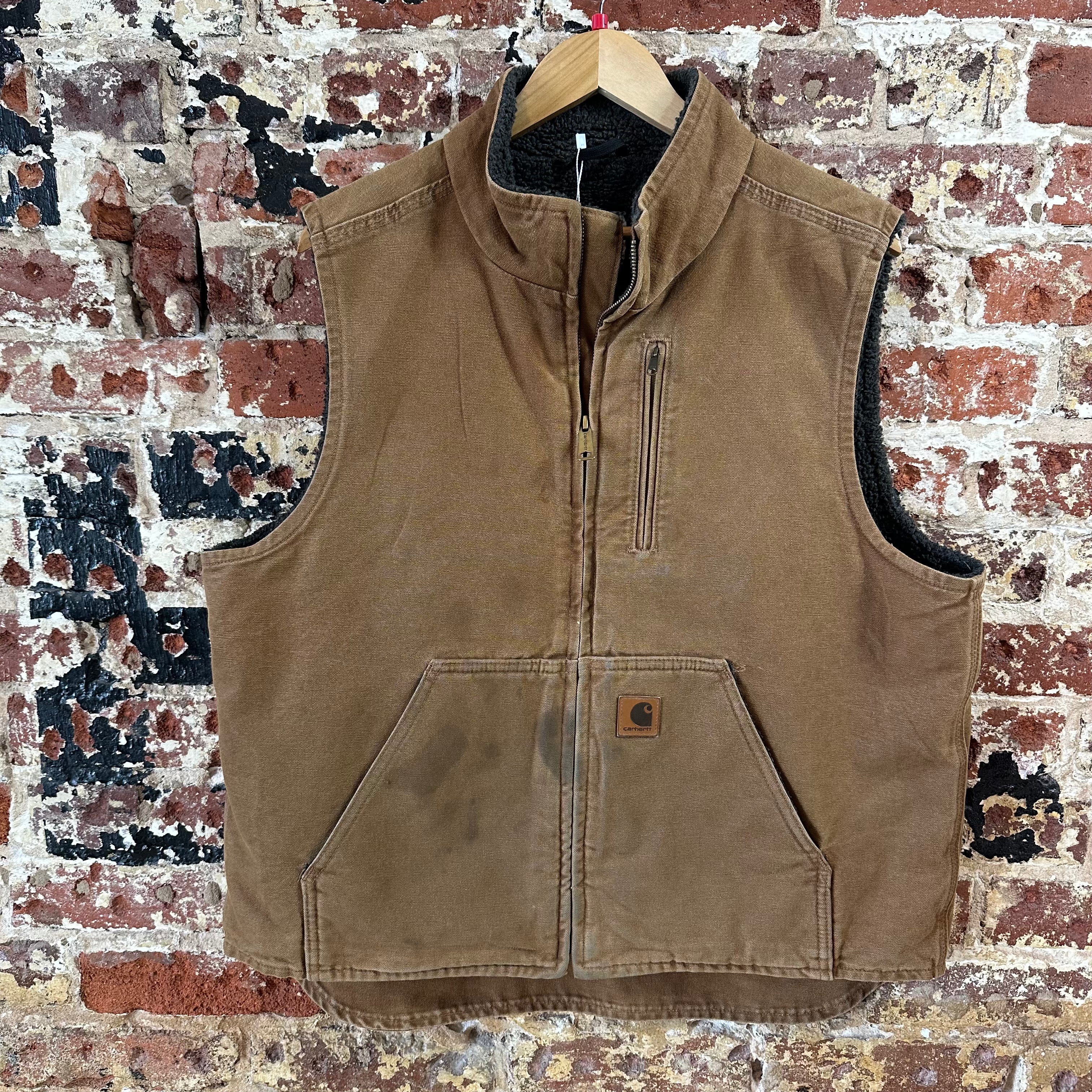 Carhartt V33 Brown Vest Mens Large