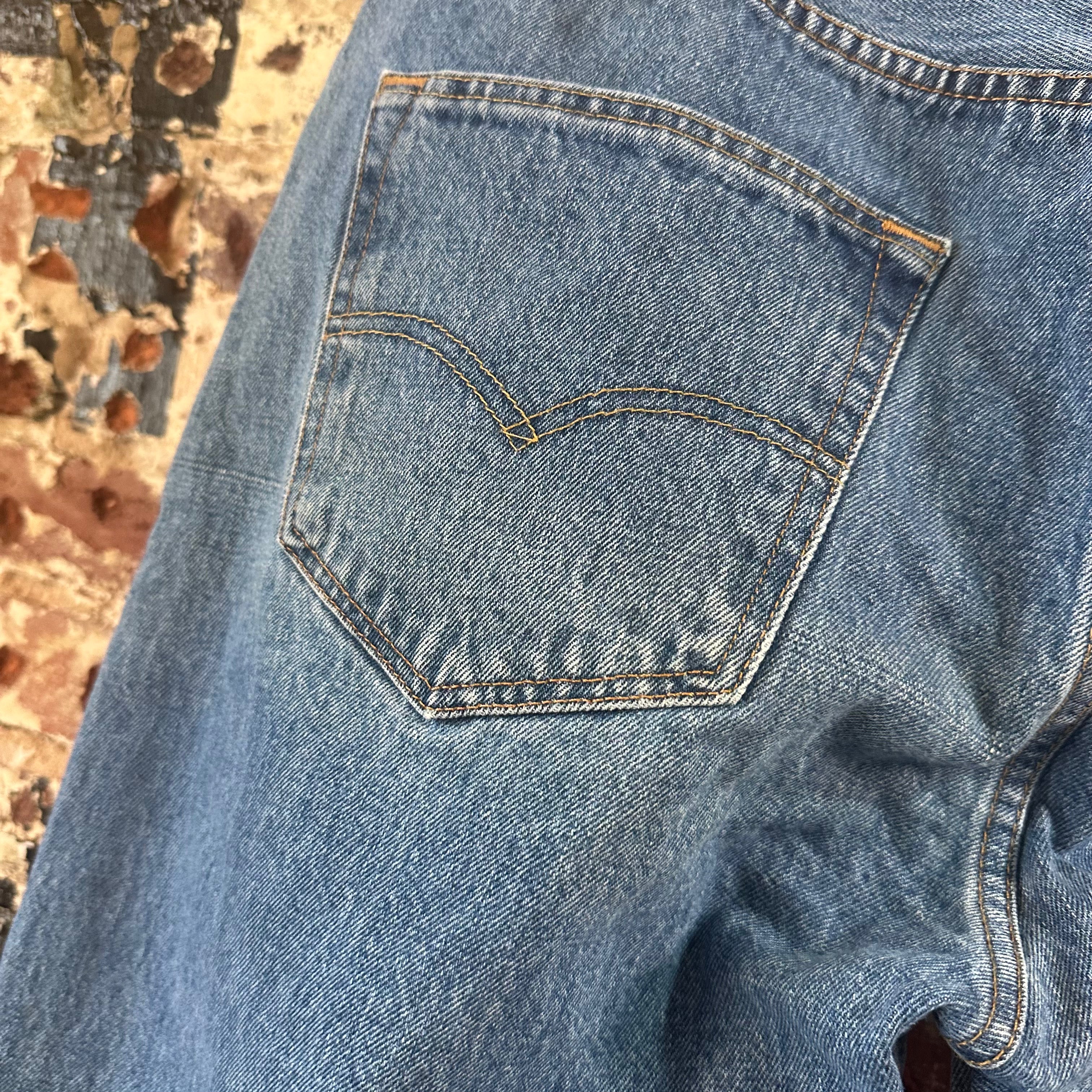 Levi's 501 Mens 38x30 Blue Jeans