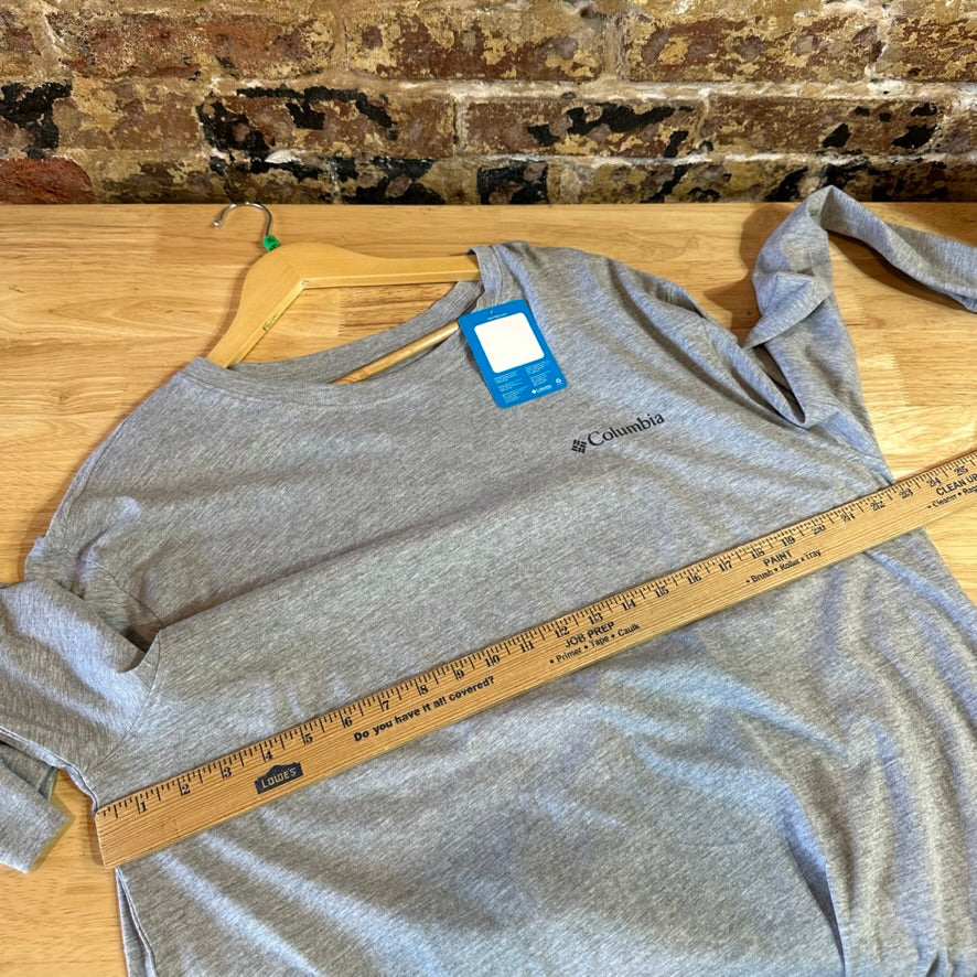 Columbia Men's XL L/S Gray T-Shirt NEW
