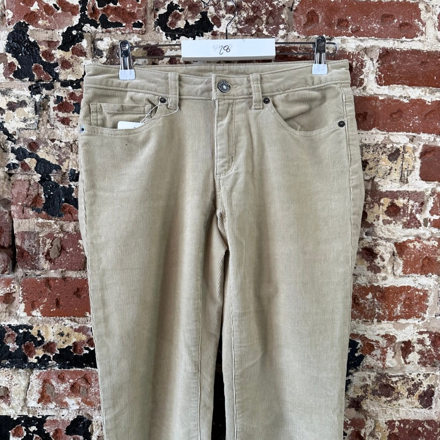 Patagonia Corduroy Pants Womens 28 Tan Khaki Travel 31x31"