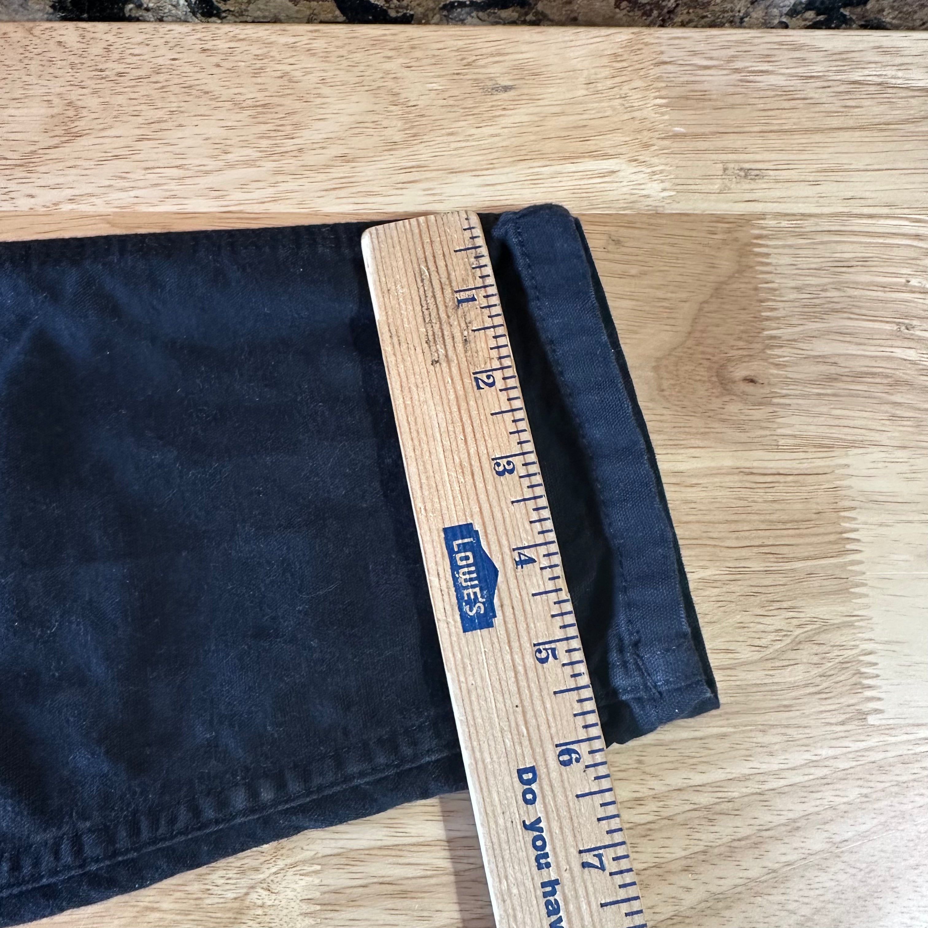 Carhartt Canvas Pants Womens Size 16 Slim Fit (37x29) Black Work BLK