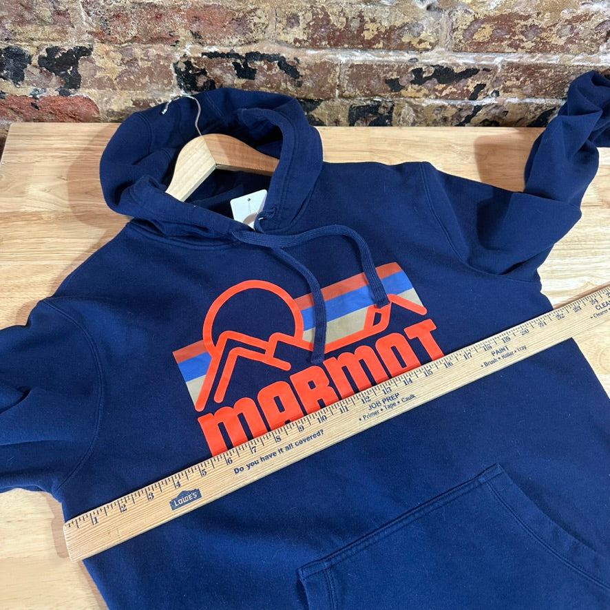 Marmot Mens Large Blue Hoodie