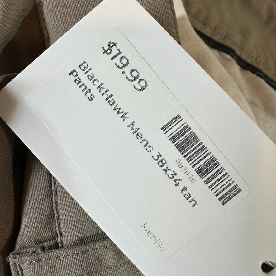 BlackHawk Mens 38x34 Tan Pants