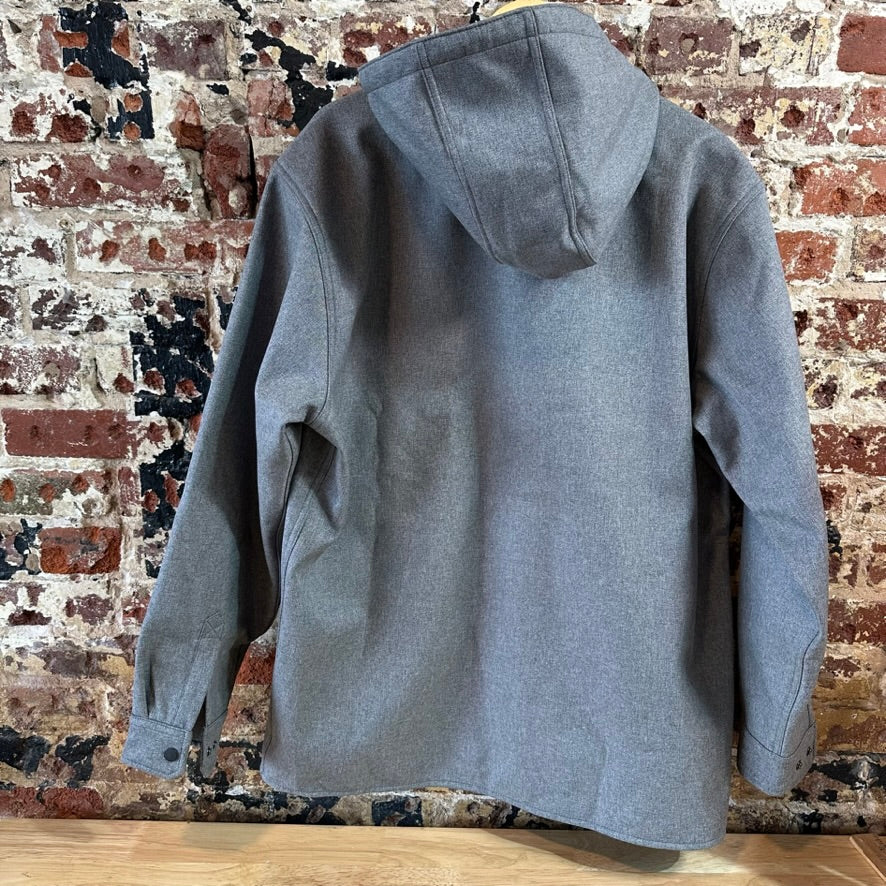 Carhartt Mens Large Gray Rain Defender Jacket