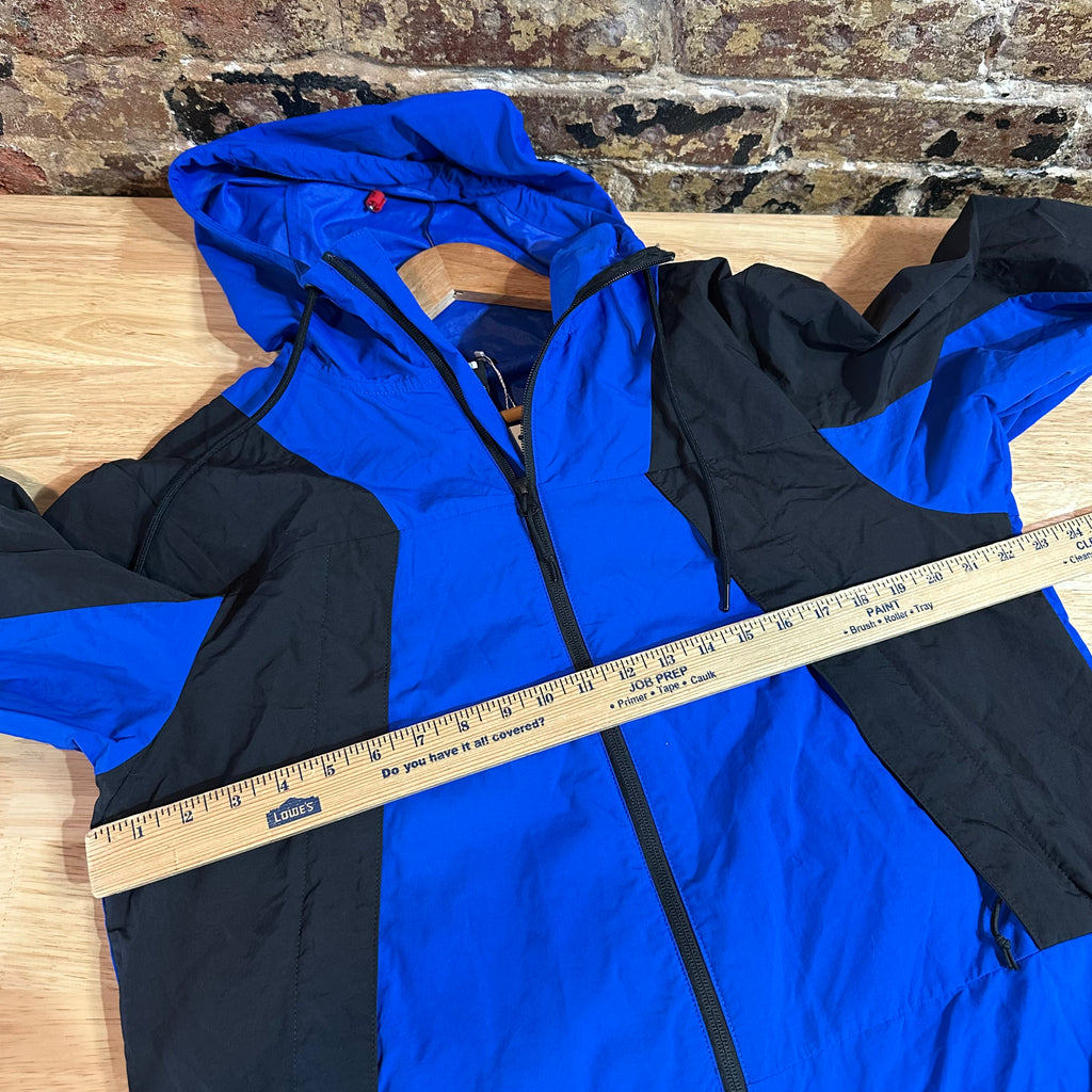 The North Face Jacket Mens Large Blue Windwall Outdoors Hiking Full Zip