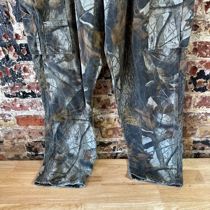 Wrangler Pro Gear Cargo Pants Camo Realtree Camouflage 38x34"