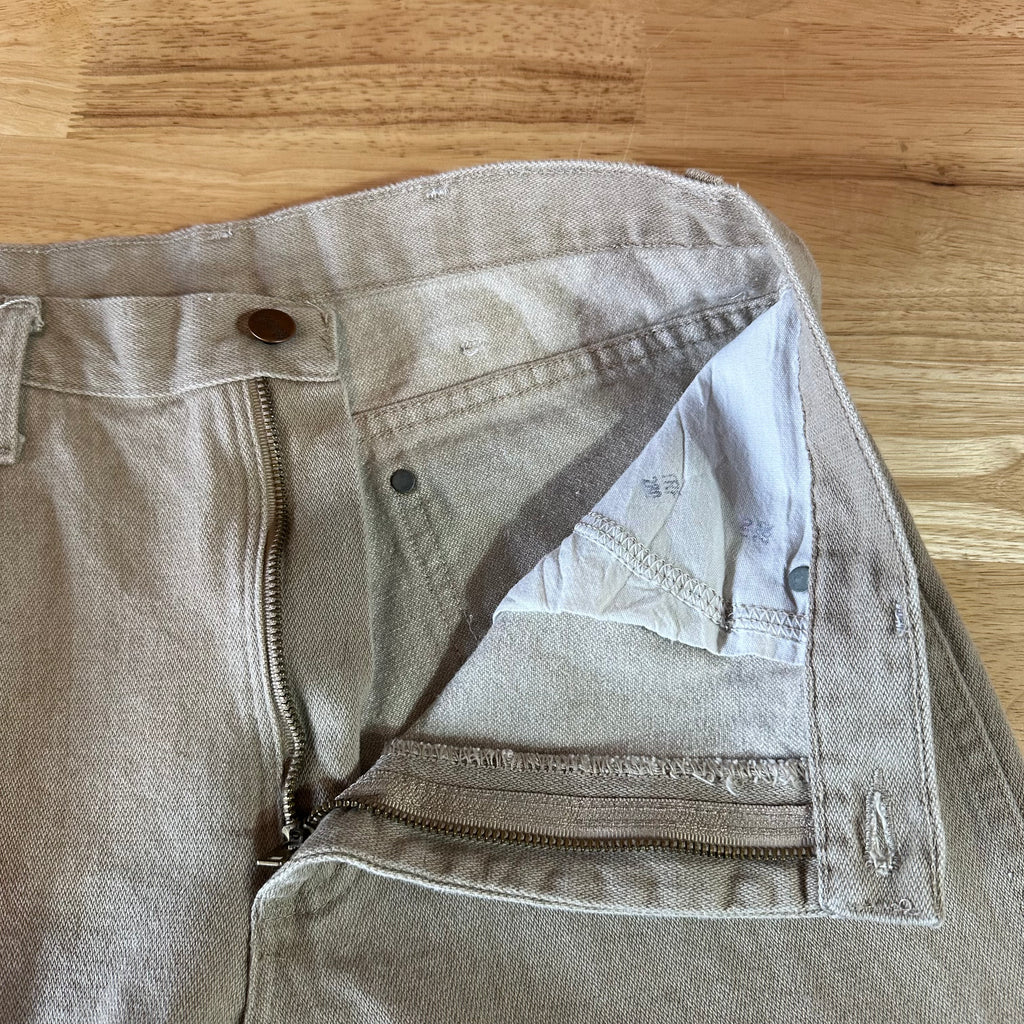 Wrangler Mens 32x34 Tan Jeans