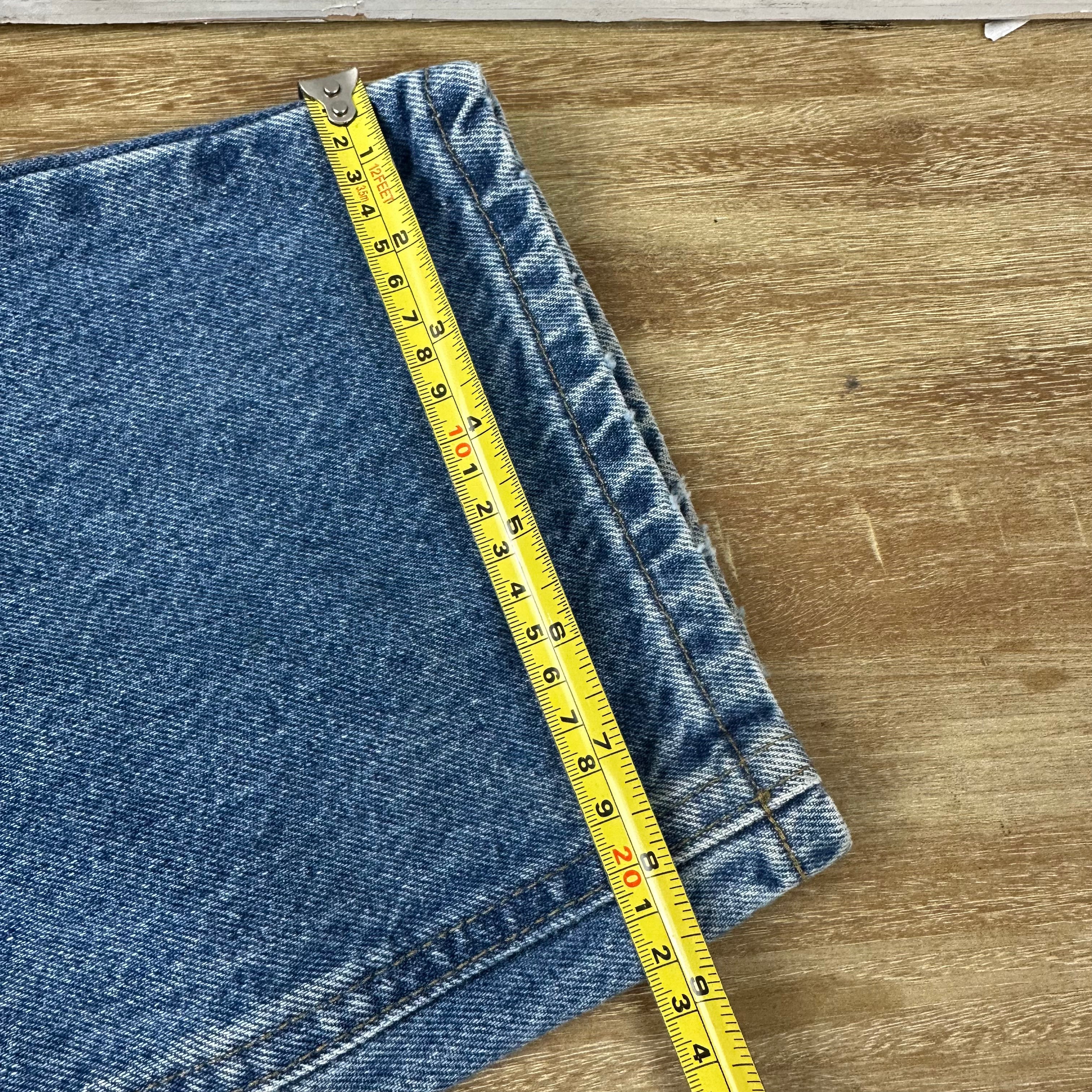 Carhartt Relaxed Fit Mens 44x30 Jeans Workwear Work B17 Denim (measures 42x29)