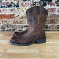Ariat Men's Rambler Patriot Distressed Brown Flag Boots 10029692 Sz 8 D