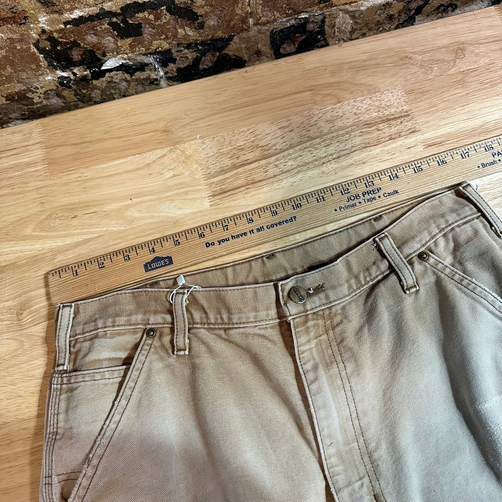 Carhartt B136 BRN Mens 34x34 Double Knee Pants