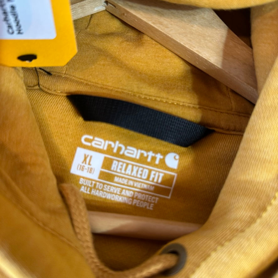 Carhartt Womens XL Yellow Hoodie NEW