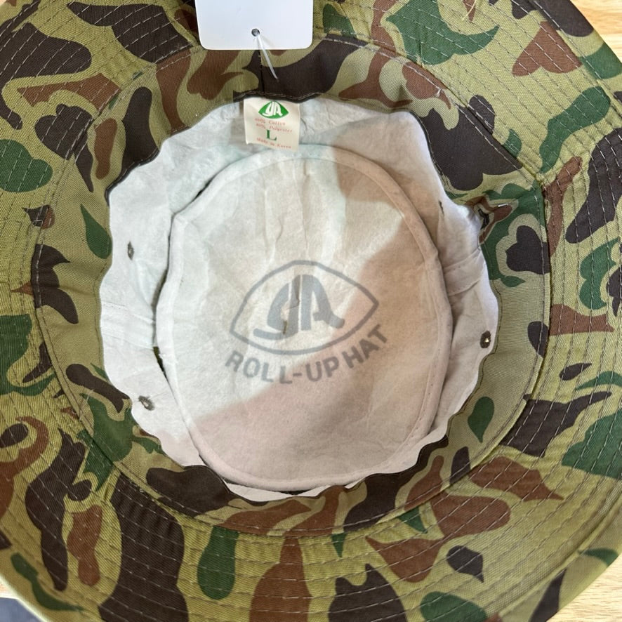 YA Camo Bucket Hat Large
