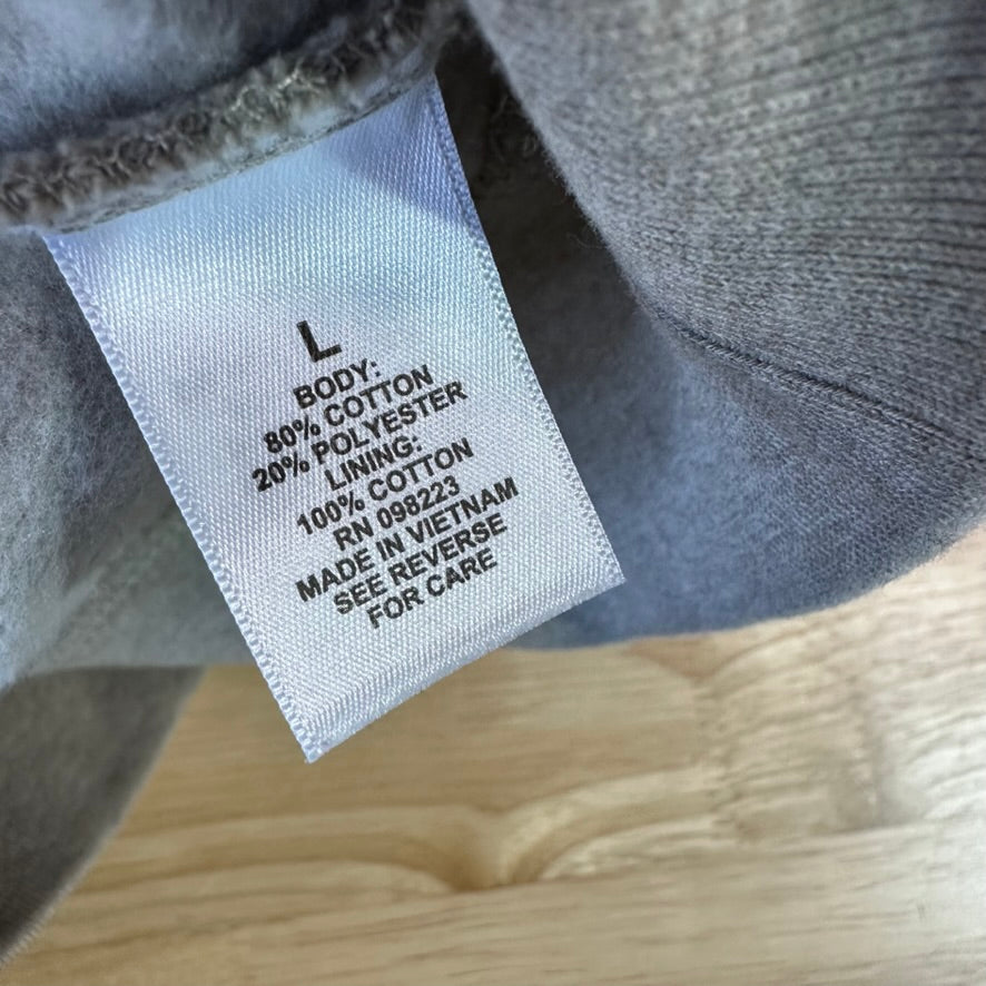 Magellan 1/4 snap Sweatshirt Pullover Tan Campfire Mens Large