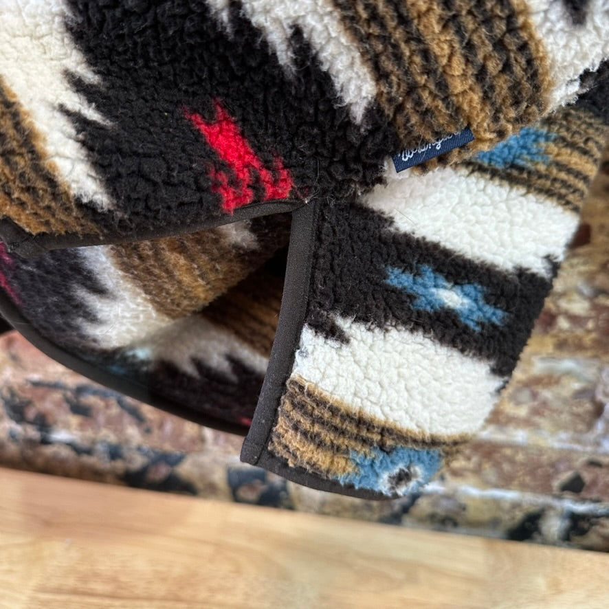 Wrangler Womens Medium Aztec Sherpa