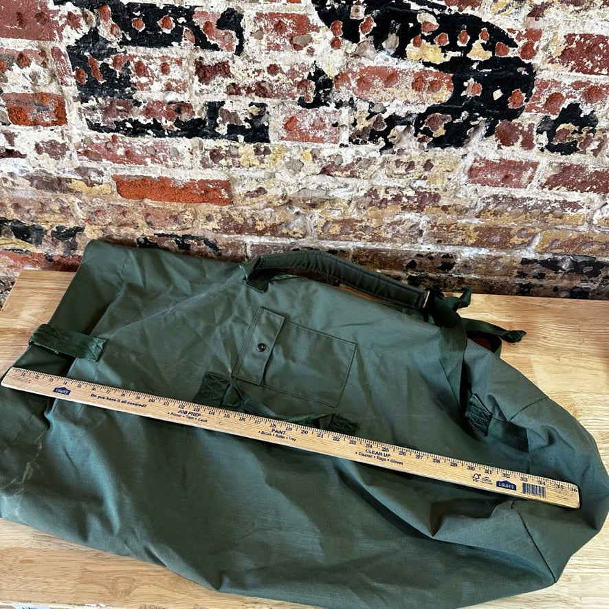 USGI Military Army Duffel/ Sea Bag OD Green, Nylon w/ Carry Straps