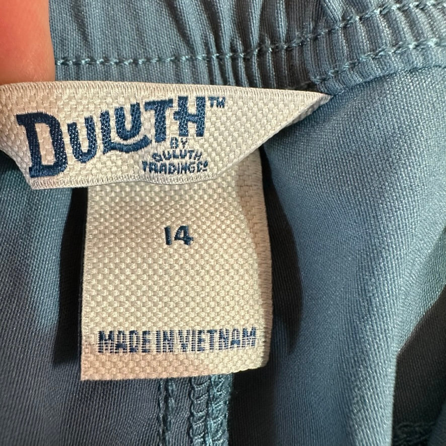 Duluth Womens 14 Blue Shorts