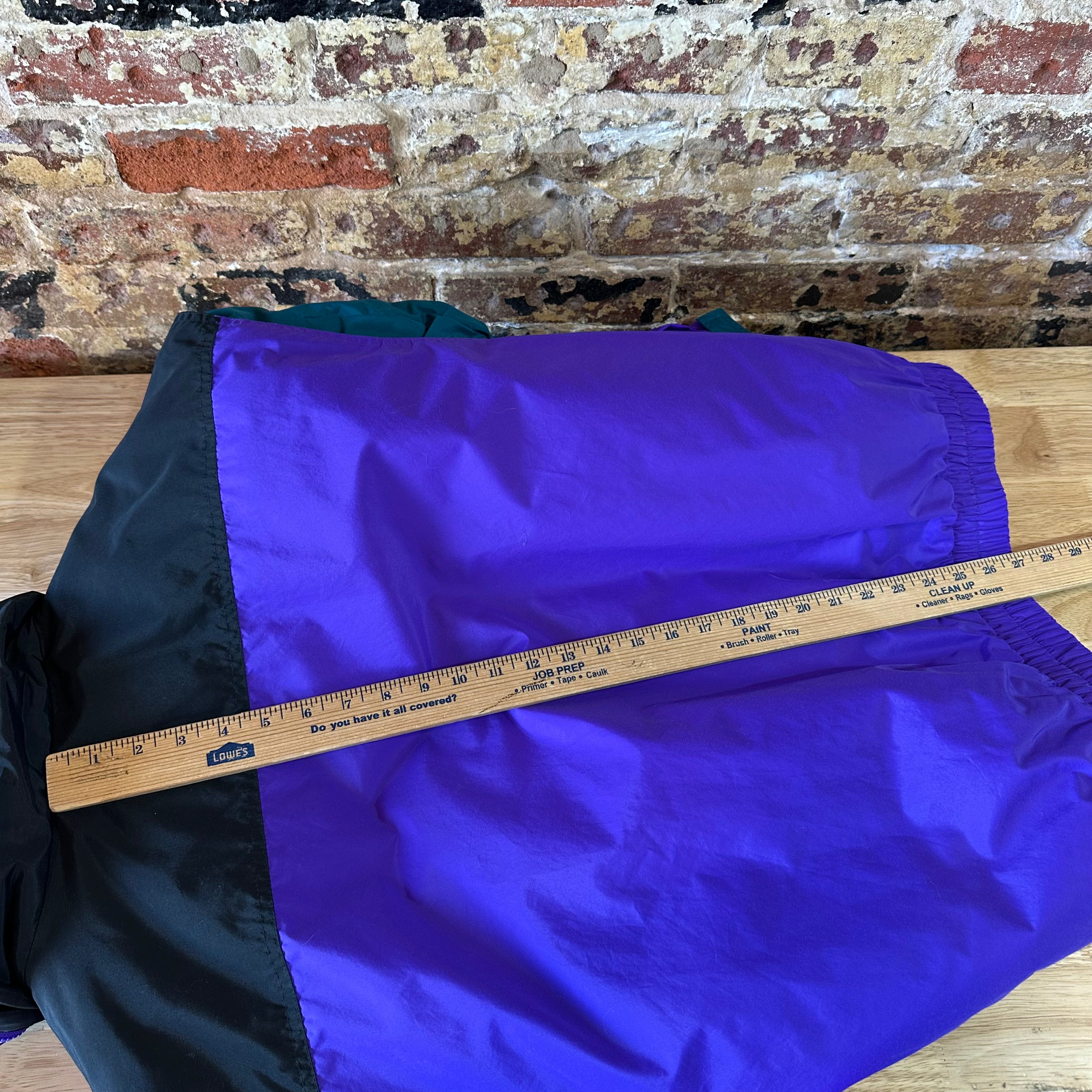 COLUMBIA 2 in 1 Jacket Mens XL Winter Purple Black Criterion Full Zip