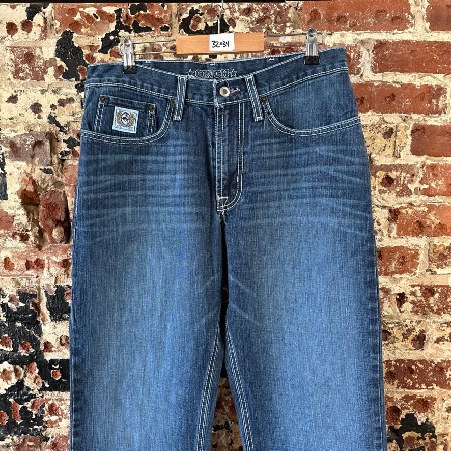 Cinch Mens 32x34 White Label Jeans