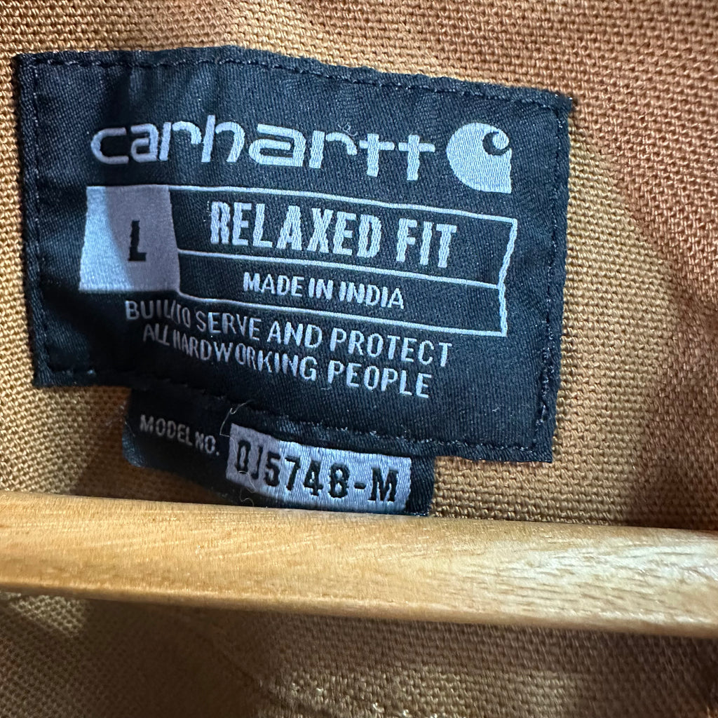 Carhartt Mens Large Brown Berwick Jacket