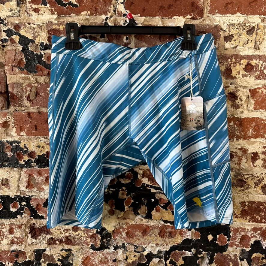 Rabbit Mens Large Blue Shorts NEW