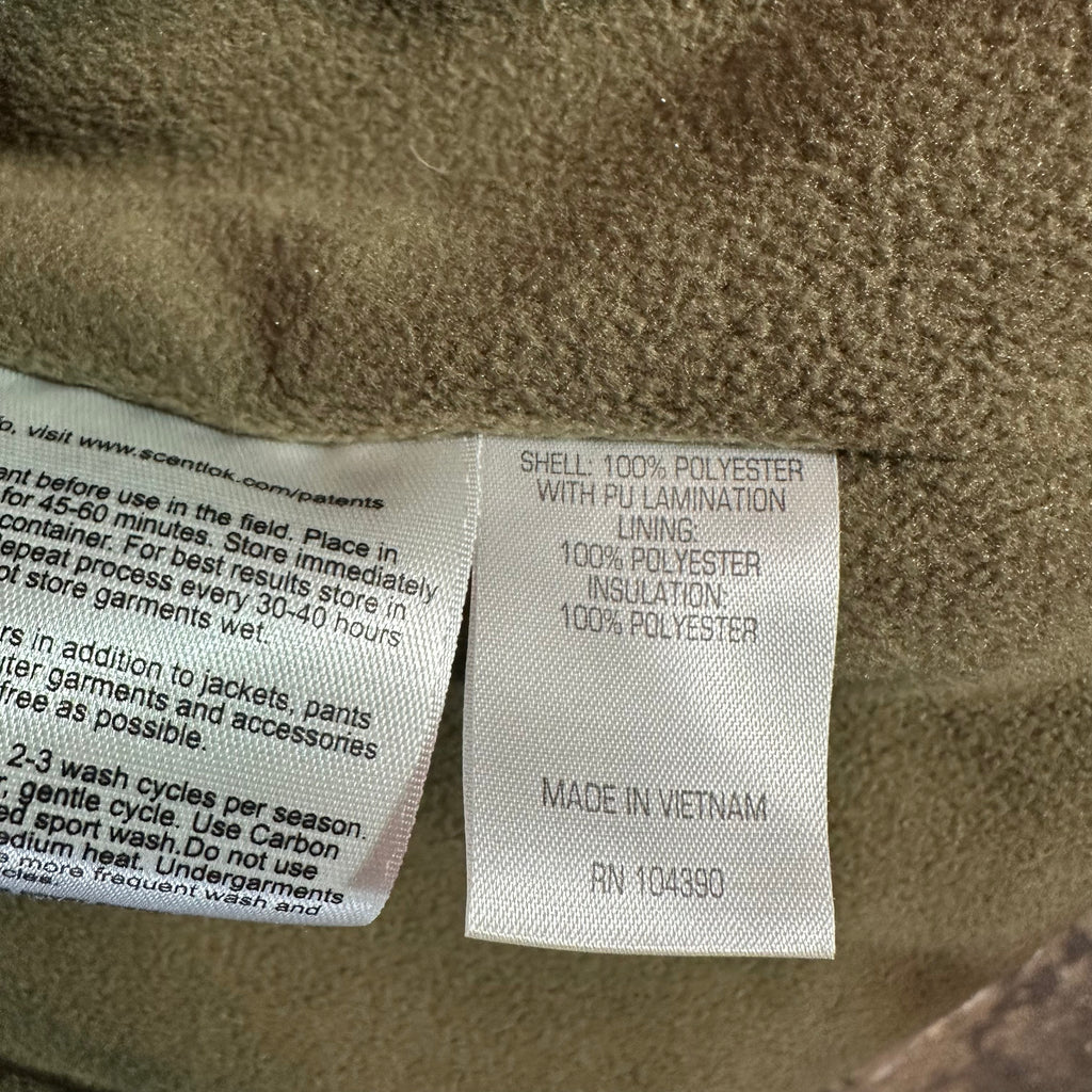 ScentLok Men's 5XL Camo Jacket NEW