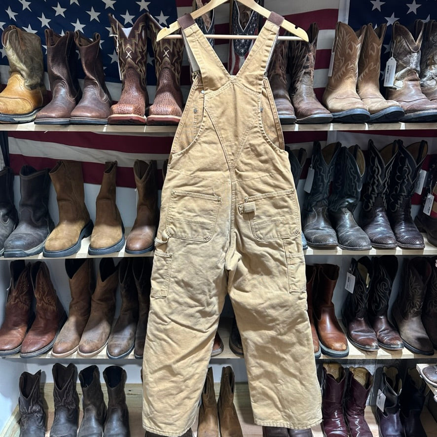 Carhartt R02 Mens 30x30 Brown Bibs