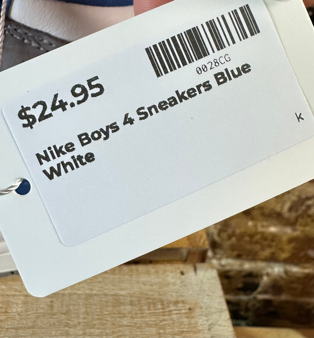 Nike Boys Blue Shoes 4