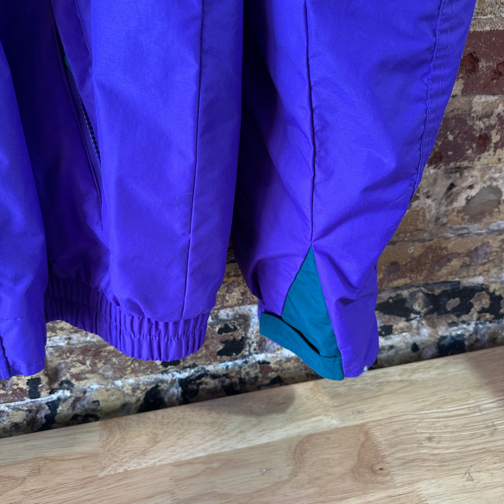 COLUMBIA 2 in 1 Jacket Mens XL Winter Purple Black Criterion Full Zip