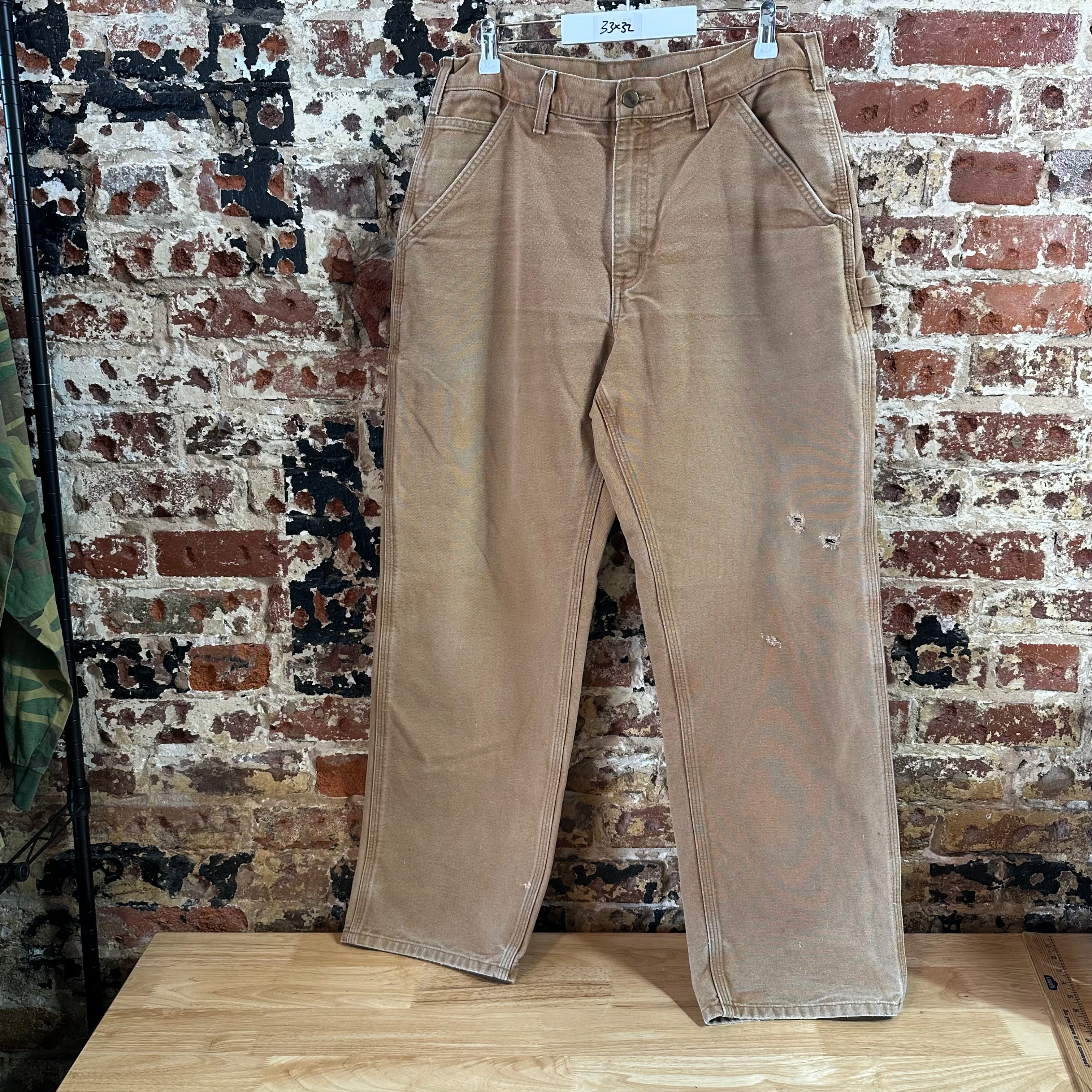 Carhartt B11 BRN Mens 33x32 Pants