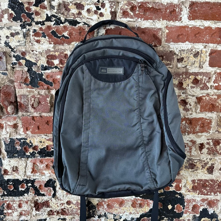 REI Hiking Backpack Black Gray Laptop Daypack Trail Bag Unisex Business