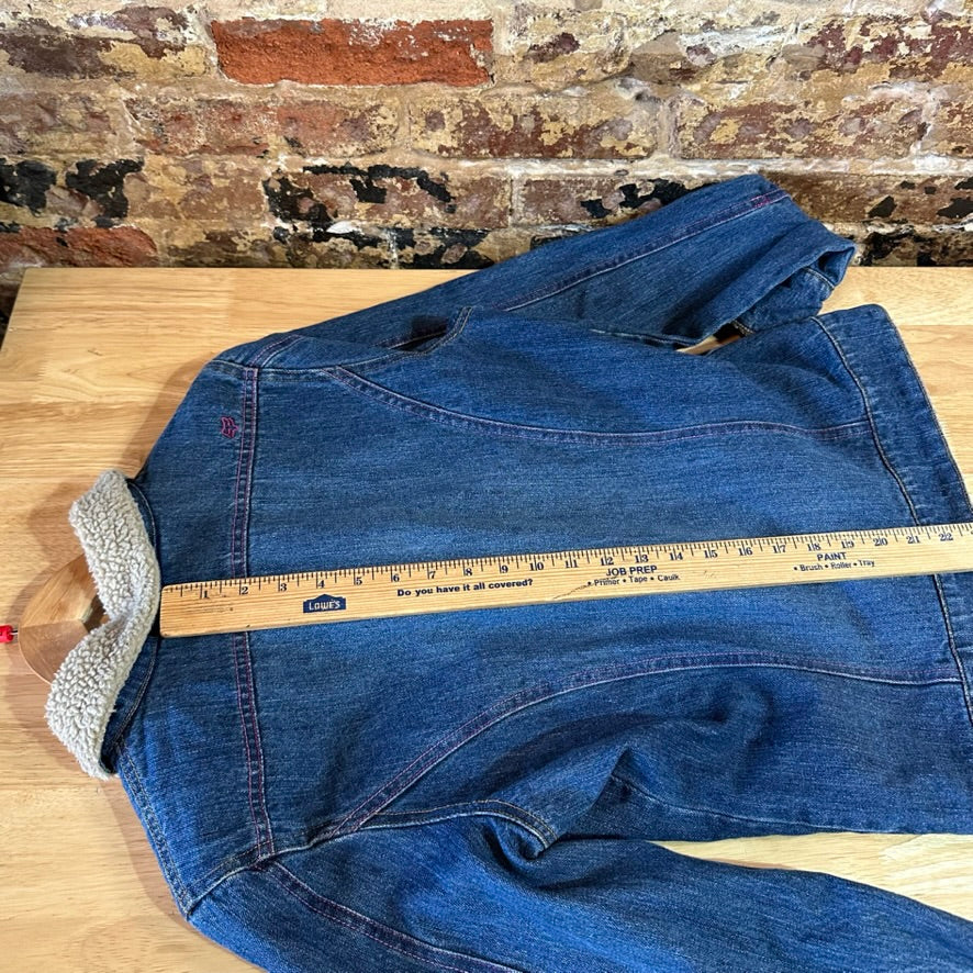 VTG Fox Racing Jean Jacket Womens Large