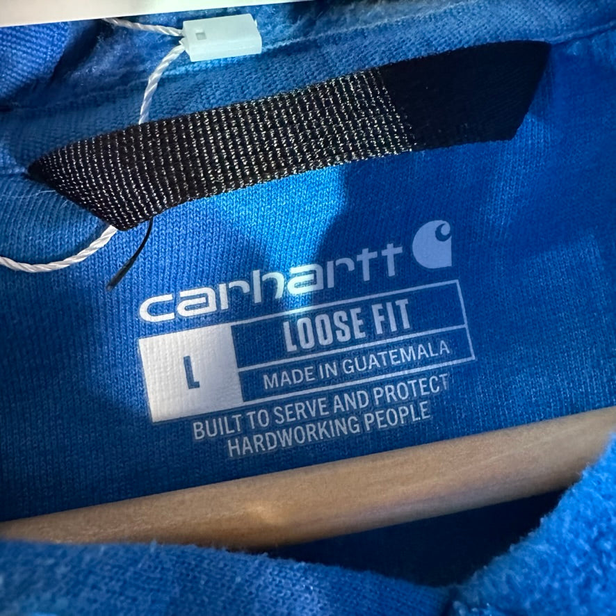 Carhartt Men's Large Blue Hoodie