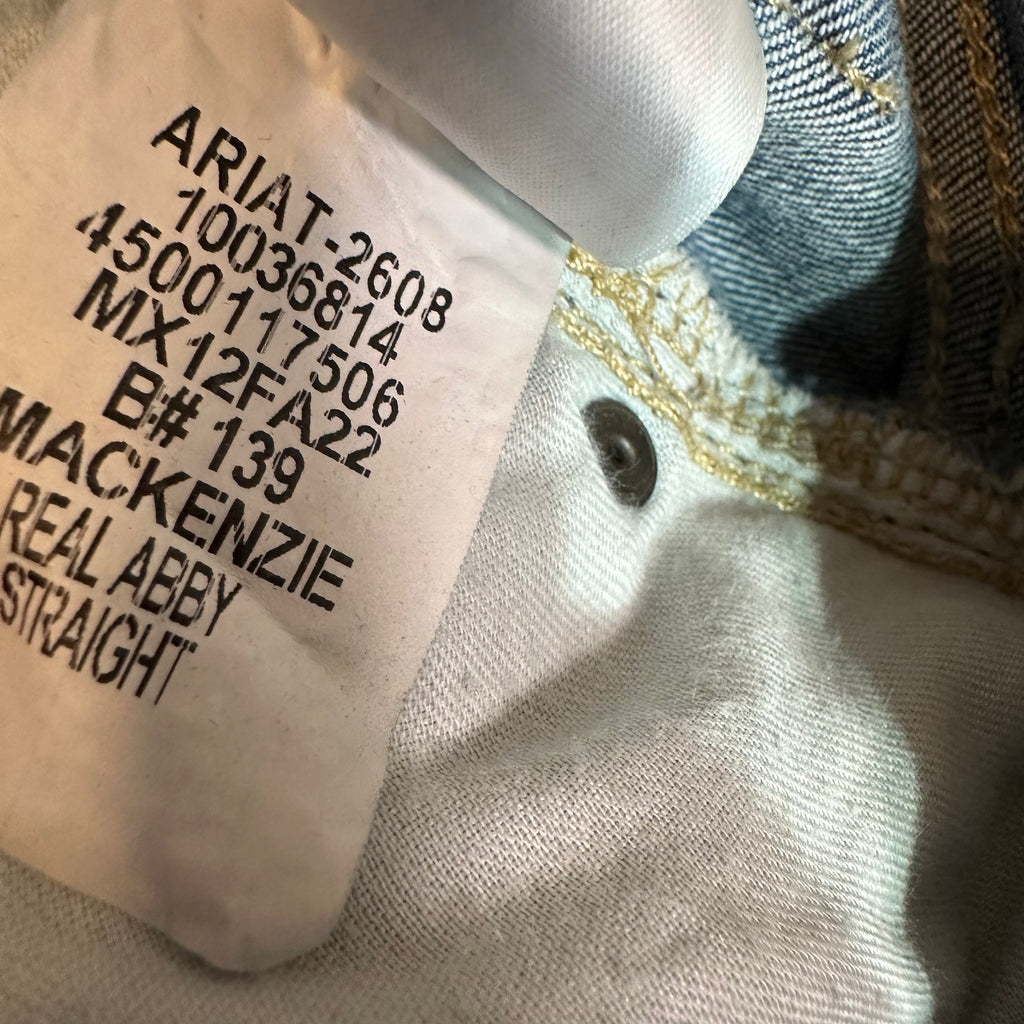 Ariat Womens 27L Straight Jeans