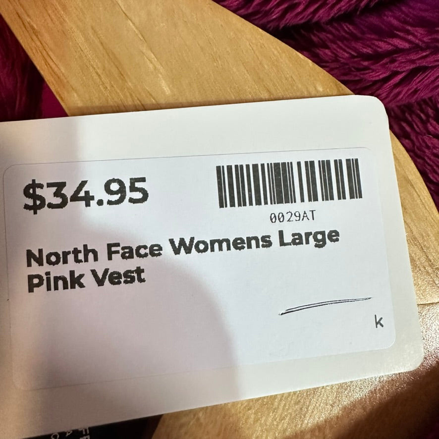 Carhartt Womens Large Pink Hooded Vest