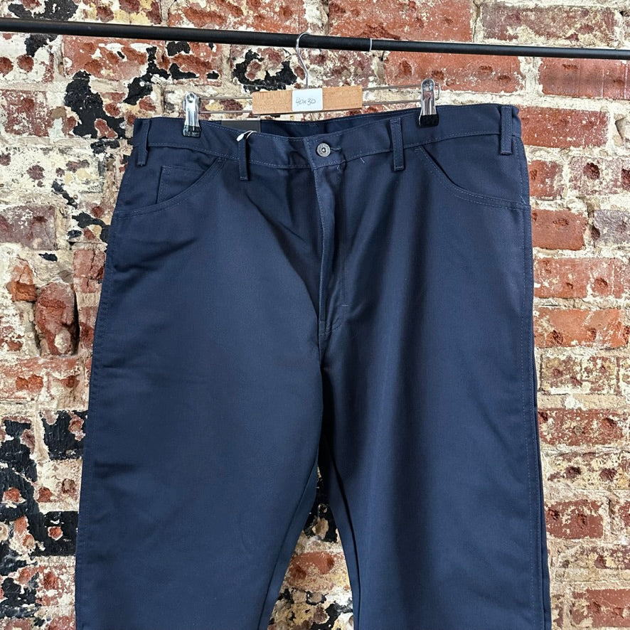 Dickies Men’s Pants 40x30 Blue Relaxed Straight Fit Workwear Utility NEW