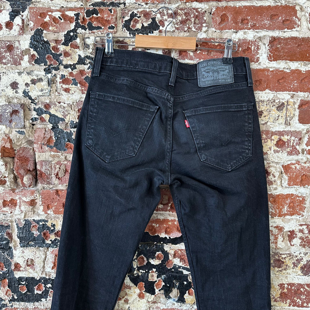 Levis Mens 511 Black Jeans 29x32 Slim Fit Modern Denim Levi's
