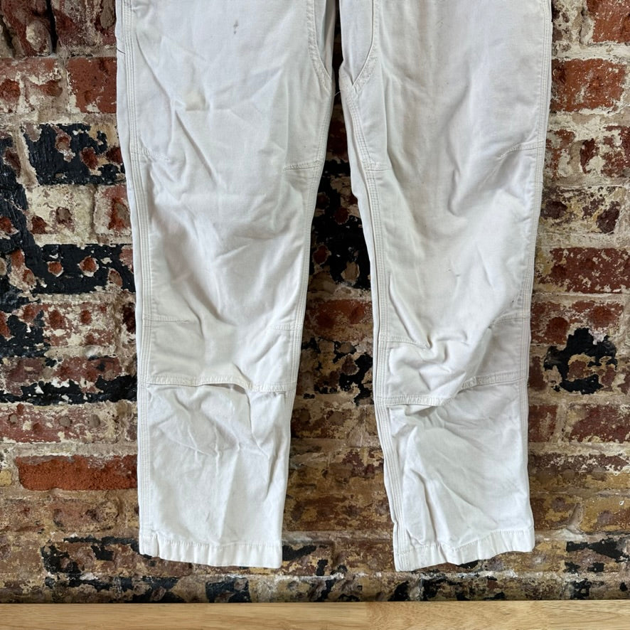 Carhartt Men’s Double Knee Workwear Pants 30x30 White Cream