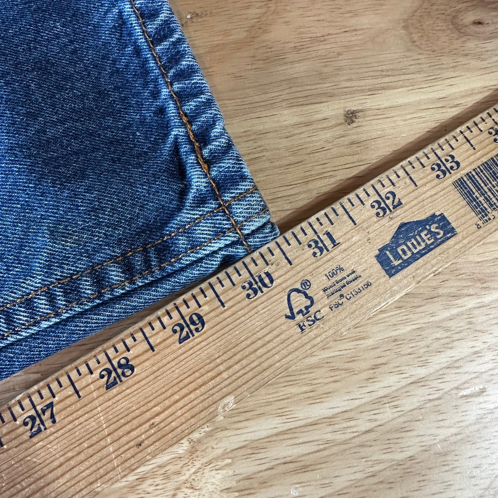 Levi's 505 Mens 36x32 Blue Jeans
