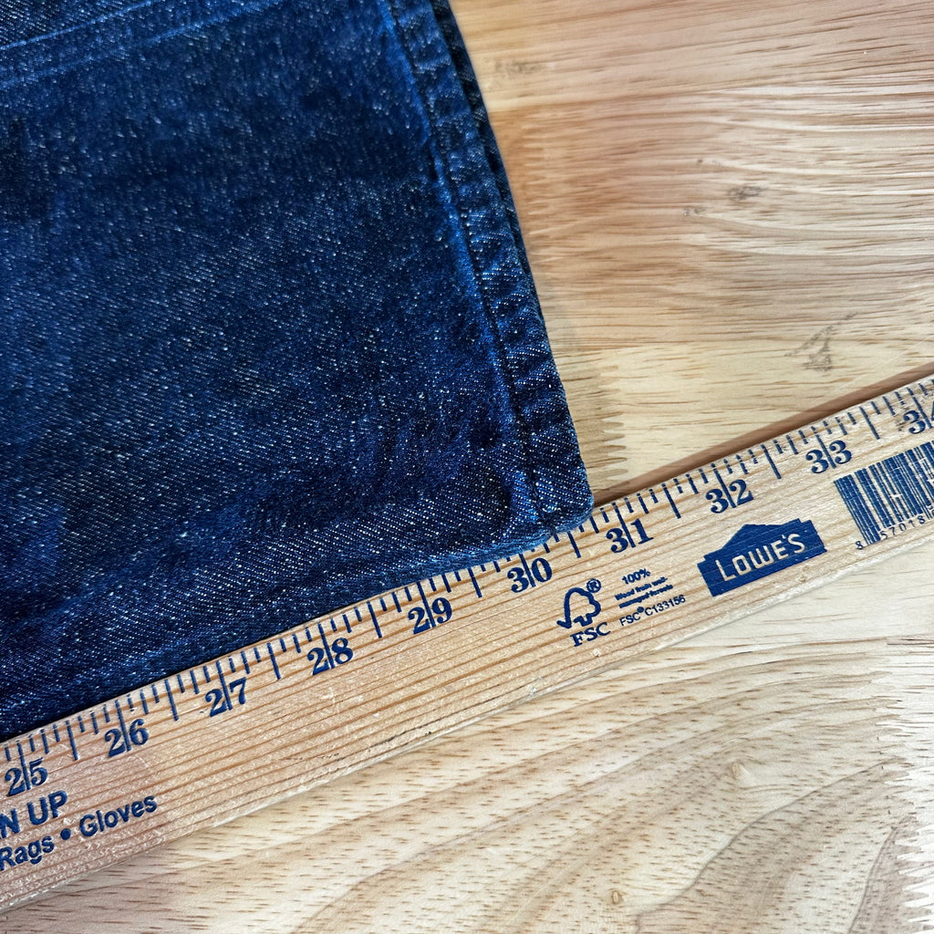 American Eagle Double Knee Jeans Mens 32x34 Dark Blue Denim