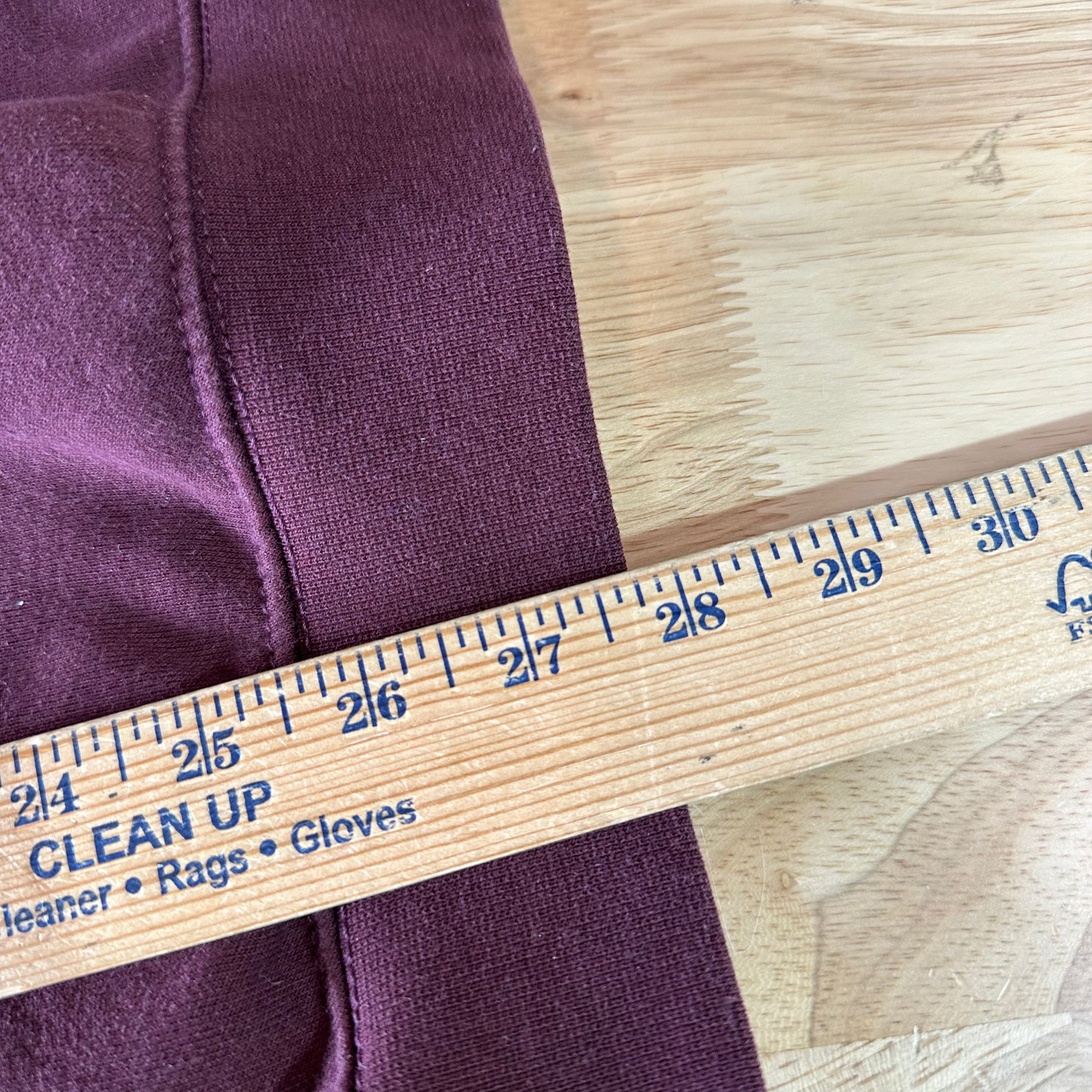 Carhartt Men's Large Sleeve Logo Hoodie Loose Fit Workwear Purple