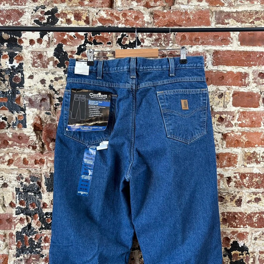 Carhartt B155 DST Lined Jeans Mens 36x36 NEW