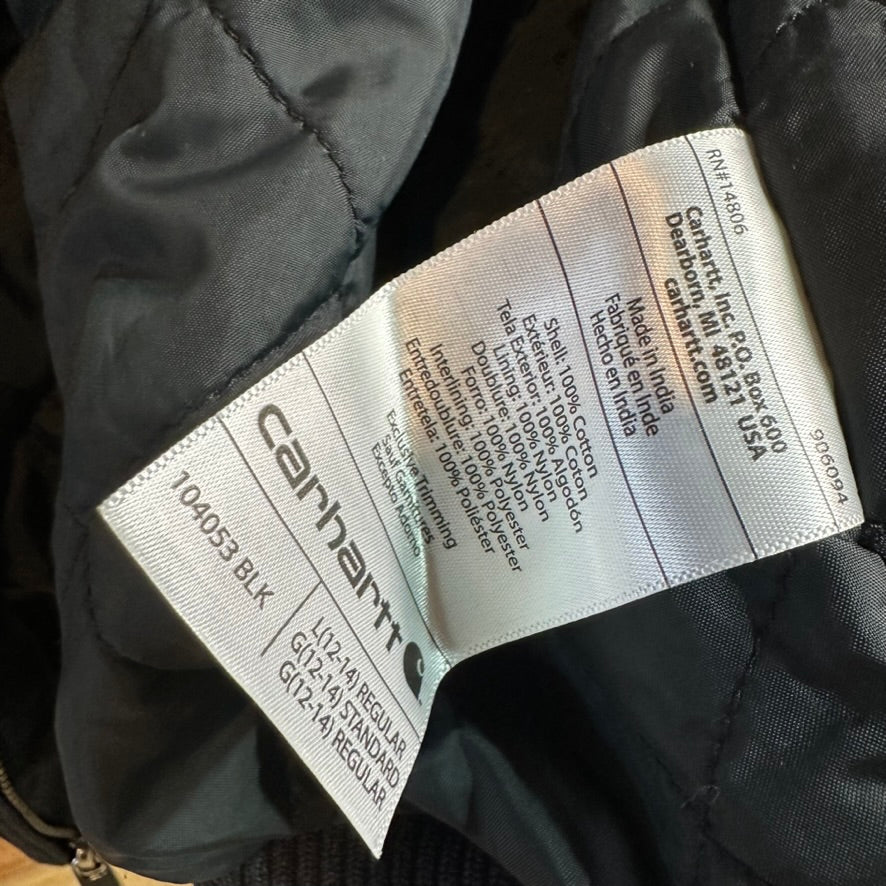Carhartt Womens Large Black Jacket