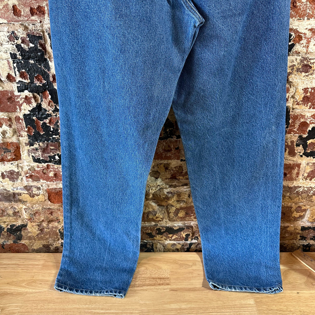 Carhartt Mens 36x34 Blue Jeans