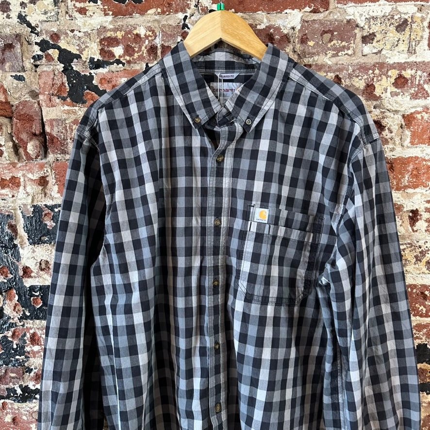 Carhartt Mens XL Long Sleeve Button Up