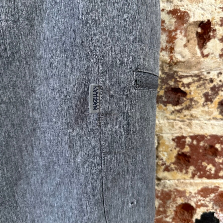 Magellan Outdoors Shorts Mens 40 Gray Fishing Outdoor Hiking 9.5" inseam