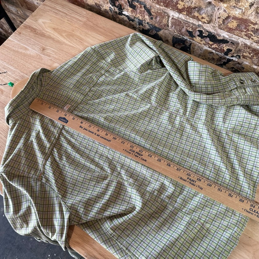 Columbia GRT Womens XL Long Sleeve Casual Shirt Button Up Green