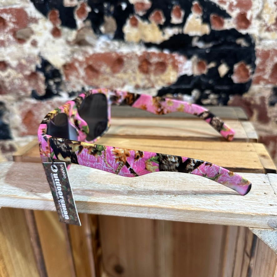 Outdoorsman Pink Camo Sunglasses