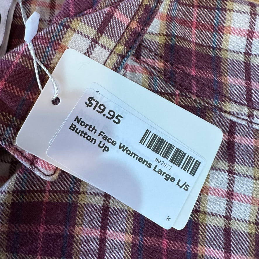 North Face Womens Large Western Shirt